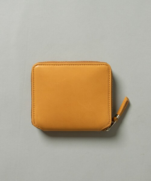 CIAOPANIC(チャオパニック)の「【SLOW/スロウ】ラウンドウォレット/レザー/財布(財布・メンズ・ベージュ/ブラック・F)」の2枚目の写真