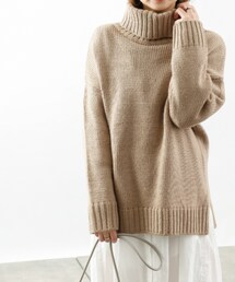 COLONY 2139（コロニートゥーワンスリーナイン）の「3.5Gウール混タートルネックプルオーバー（ニット/セーター）」