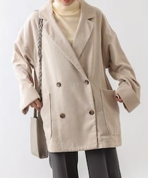 COLONY 2139（コロニートゥーワンスリーナイン）の「コール天ダブルブレストオーバーサイズジャケット(セットアップ可)（テーラードジャケット）」
