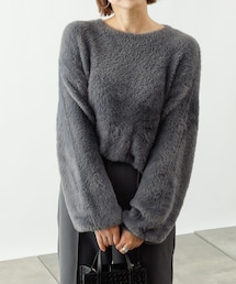 COLONY 2139 | シャギーニットクルーネックプルオーバー(ニット/セーター)