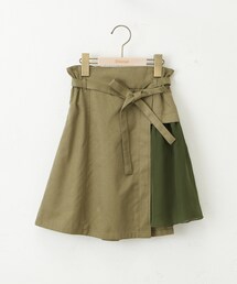 DISCOAT（ディスコート）の「【キッズ】オソロシフォン切替スカート（スカート・キッズ）」