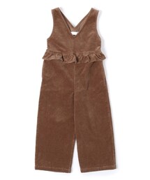 DISCOAT（ディスコート）の「【キッズ】オソロコーデュロイサロペット（ワンピース・キッズ）」