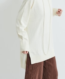 DouDou | ボートネックプルオーバー(ニット/セーター)