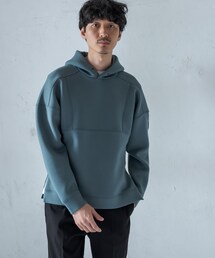 DISCOAT（ディスコート）の「【ユニセックスで着用可能】エアライトサイドZIPソフトパーカー（Tシャツ/カットソー・メンズ）」