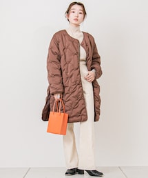 Kastane | 柄刺繍キルティングコート(その他アウター)