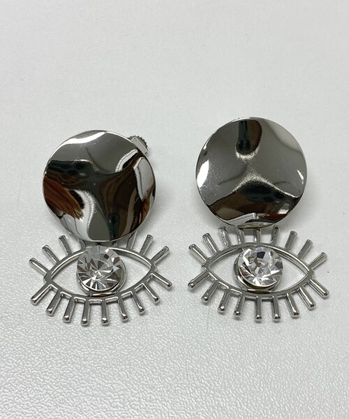 Lattice（Lattice）の「ヴィンテージ風下がりイヤリング（イヤリング・レディース・ゴールド/シルバー・0）」の2枚目の写真