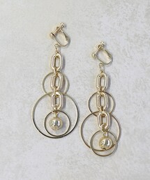 Lattice | サークルチェーンピアスイヤリング(ピアス（両耳用）)