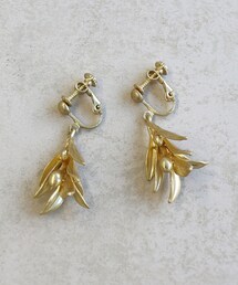 Lattice | 下がりリーフイヤリング(イヤリング)