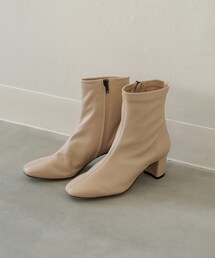 LOUNGEDRESS（ラウンジドレス）の「【FABIO RUSCONI/ファビオ ルスコーニ】ストレッチショートブーツ（ブーティ）」