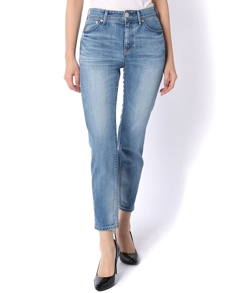 LOUNGEDRESS(ラウンジドレス)の「【YANUK】ストレートデニムパンツ ANNETTE/アネット(デニムパンツ・レディース・ブルー・22/23/24/25)」の1枚目の写真