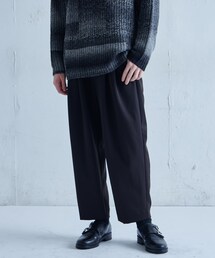 Lui's（ルイス）の「クリアツイルワイドテーパードパンツ（その他パンツ・メンズ）」