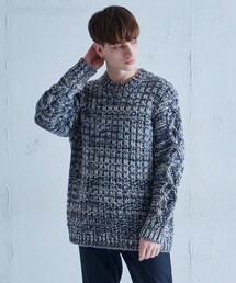 Lui's | MIXローゲージニット(ニット/セーター)