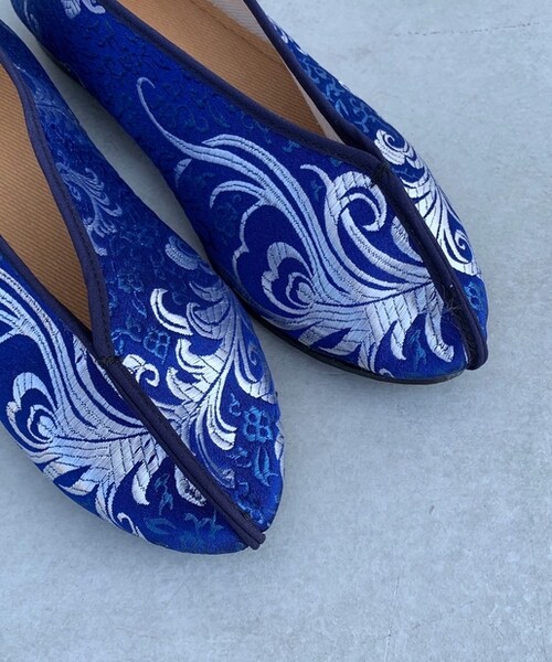 mystic（ミスティック）の「チャイナシューズ（その他シューズ・レディース・ブラックその他1/オフホワイト/ネイビー/ブルー/グレー・24/25/25.5/23.5）」の4枚目の写真