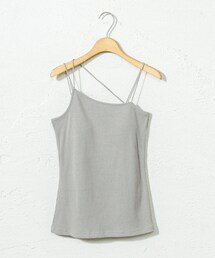 mystic | パット付きレイヤードキャミソール(タンクトップ)