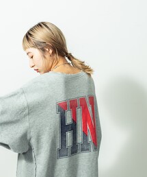 mystic | ダメージスウェット(Tシャツ/カットソー)