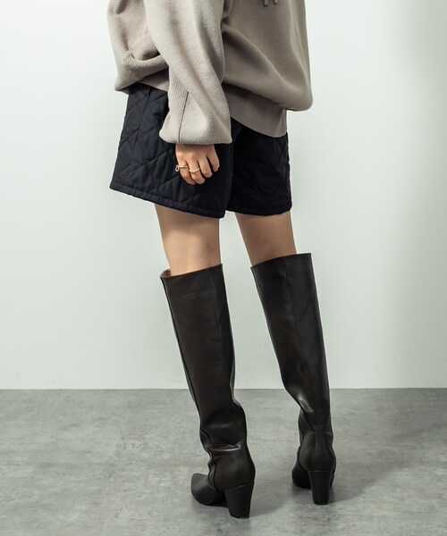 mystic（ミスティック）の「オーバーニーブーツ（ブーツ・レディース・ベージュ/オリーブ・36/37/38）」の2枚目の写真