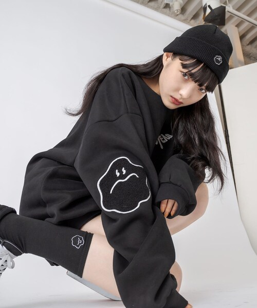 RASVOA（ラスボア）の「スマイル？トレーナー（スウェット）」 - WEAR