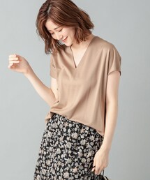 RIVE DROITE（リヴドロワ）の「【《RIVE DROITEで定評のある》手洗い可】バランサーニュアンスカットソー（Tシャツ/カットソー・レディース）」
