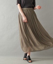 RIVE DROITE | 《予約》【《女性らしい着こなしに仕上がる》手洗い可】シアー楊柳スカート(スカート)