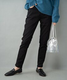 RIVE DROITE | 《予約》【YANUK(ヤヌーク)】RUTH BLK(57184064)(デニムパンツ)