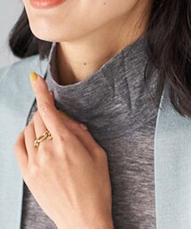 RIVE DROITE | 《予約》【PHILIPPE AUDIBERT】ゴールドチェーンリング(リング)