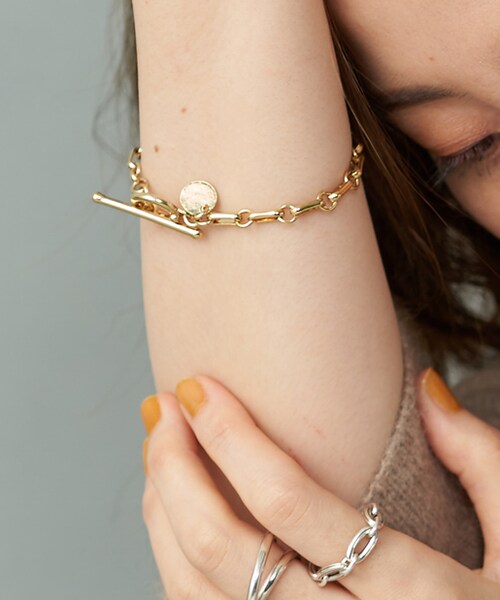 RIVE DROITE(リヴドロワ)の「《予約》【PHILIPPE AUDIBERT】ゴールドチェーンブレスレット(ブレスレット・レディース・ゴールド・F)」の1枚目の写真