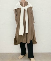 SHENERY | フロントヨーク切替シャツワンピース(ワンピース)