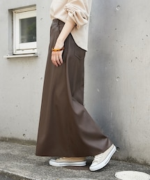 CIAOPANIC TYPY | フェイクレザーAラインスカート(スカート)