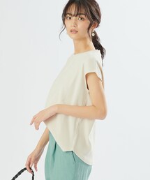 un dix cors（アンディコール）の「ここでしか手に入らない！【WEB限定】リブノースリブカットソー（Tシャツ/カットソー）」