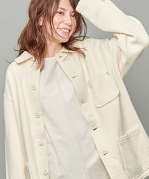 un dix cors（アンディコール）の「【ORCIVAL（オーシバル）・手洗い可】フリースジャケット（ブルゾン）」