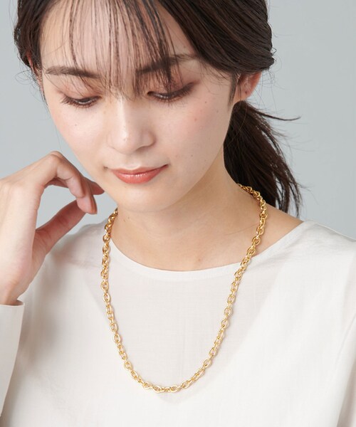 Un Dix Cors アンディコール アンディコール の ボリューム感が華やか チェーンネックレス ネックレス Wear