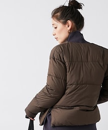 un dix cors（アンディコール）の「【Gymphlex（ジムフレックス）】ノーカラーWHITE GOOSE DOWN（ダウンジャケット/コート）」