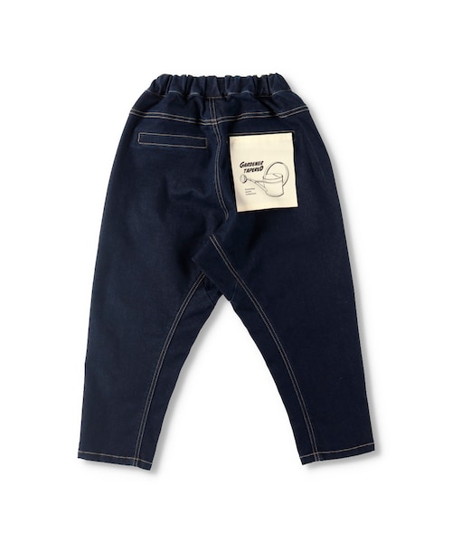 BRANSHES(ブランシェス)の「ガーデナーテーパードデニムパンツ(デニムパンツ・キッズ・ブルー/ネイビーブルー・90cm~150cm)」の2枚目の写真