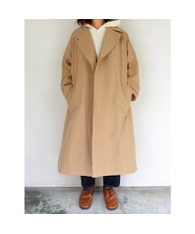 STORES.jp（ストアーズドットジェーピー）の「DIARIES スタナータッサー 撥水トレンチコート ベージュ（トレンチコート・レディース）」