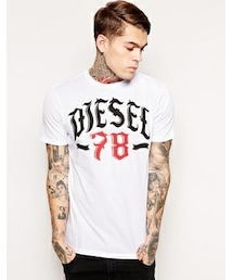 ★ドイツ発*DIESEL*78 BANDANA 長袖Tシャツ/WHITE★ ☆ドイツ発*DIESEL*78 BANDANA 長袖Tシャツ/WHITE☆