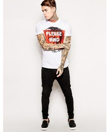 DIESEL(ディーゼル)の「Diesel T-Shirt T-Mind Your Head DIESEL(ディーゼル)の「Diesel T-Shirt T-Mind Your Head