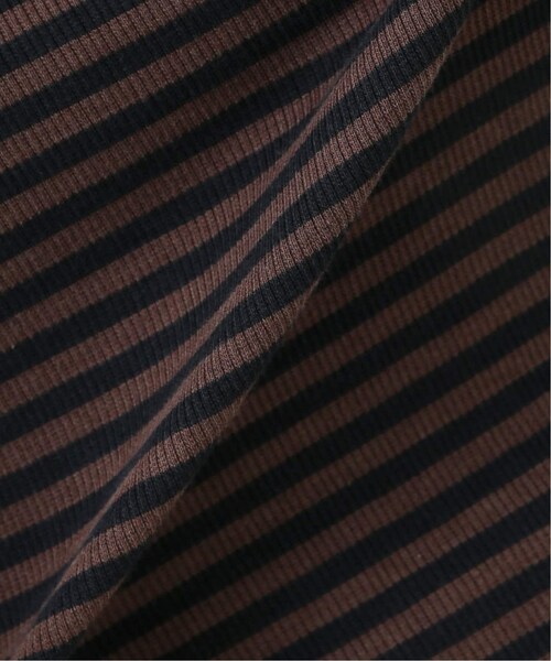 Spick & Span（スピックアンドスパン）の「テレコボーダータートルプルオーバー◆（トップス・ブラック/フリー/在庫あり）」の18枚目の写真