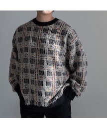 Iroquois ニット 中古・古着通販】IROQUOIS (イロコイ) 厚手ニット ブラウン サイズ:1