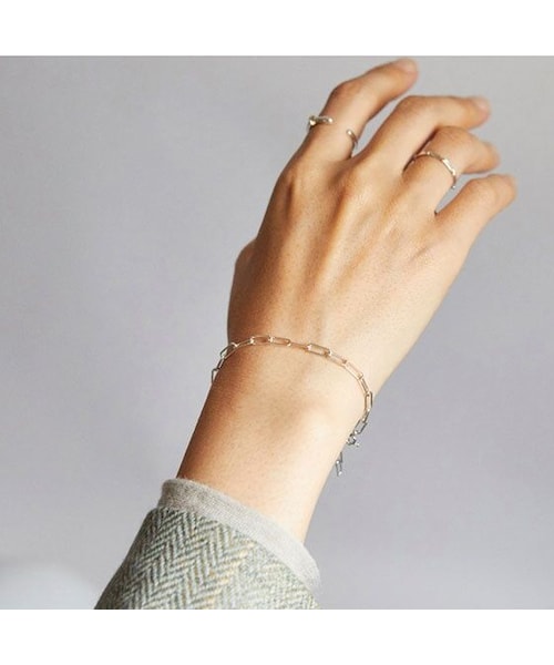 no brand（ノーブランド）の「925シルバー チェーンブレスレット
