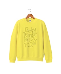STORES.jp（ストアーズドットジェーピー）の「goodbye yesterday, hello today スウェット（スウェット）」