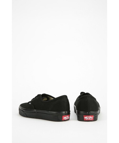 VANS（バンズ）の「Vans Authentic Canvas Women‘s Sneaker（スニーカー・WHITE/BLACK/BLACK/BLACK/GREY/IVORY/NAVY/RED・6/5/5.5/6.5/7/7.5/8/8.5/9/9.5/10）」の2枚目の写真