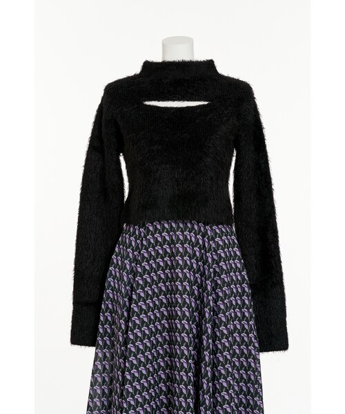 ニット/セーター Crayme, - Shaggy Hole Knit Crayme,（クレイミー）の「Shaggy Hole Knit（ニット/セーター