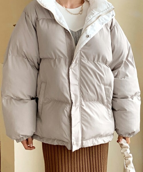 DHOLIC(ディーホリック)の「リバーシブル中綿ジャンパー(ダウン DHOLIC(ディーホリック)の「リバーシブル中綿ジャンパー(ダウン