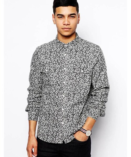 Daniel Wellington(ダニエルウェリントン)の「Daniel Wellington Canterbury Rose Gold Canvas Strap Watch(アナログ腕時計・navywhitered)」の4枚目の写真