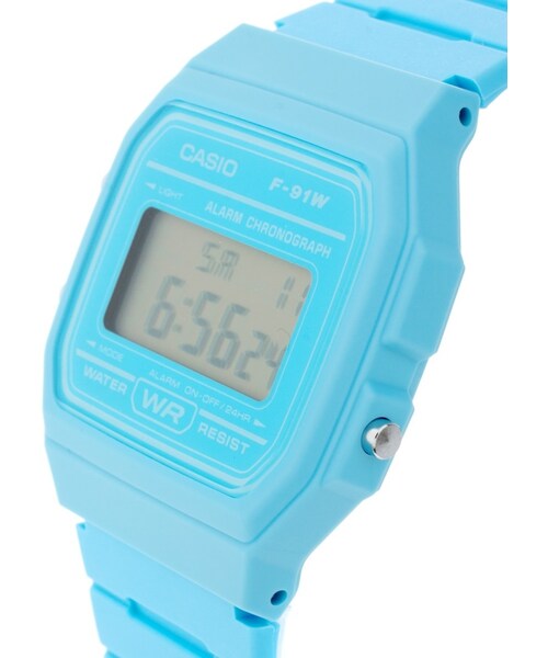 CASIO(カシオ)の「Casio F-91WC-2AEF Digital Blue Watch(アナログ腕時計・blue・One Size)」の3枚目の写真