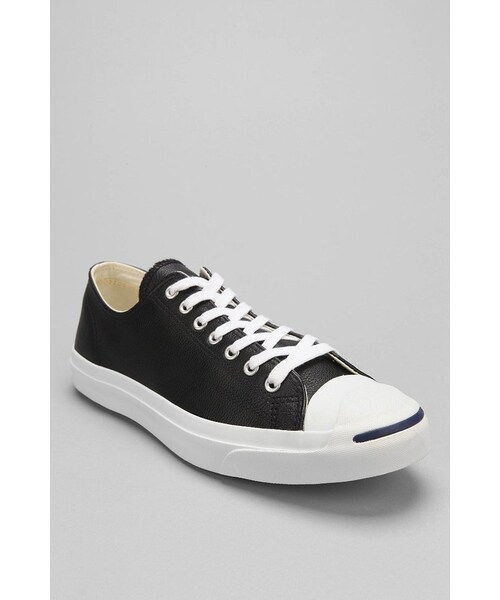 CONVERSE（コンバース）の「Converse Jack Purcell Leather Sneaker（スニーカー・メンズ・BLACK/WHITE・9.5/10/13/8/10.5/12）」の6枚目の写真