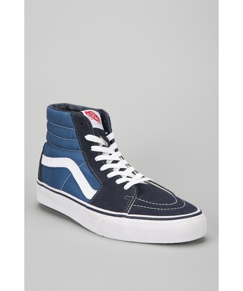 VANS（バンズ）の「Vans Classic Sk8-Hi Men‘s Sneaker（スニーカー・メンズ・BLACK/NAVY・10.5/13/12/8/11.5/10/11/9.5/8.5/7/7.5/9）」の5枚目の写真