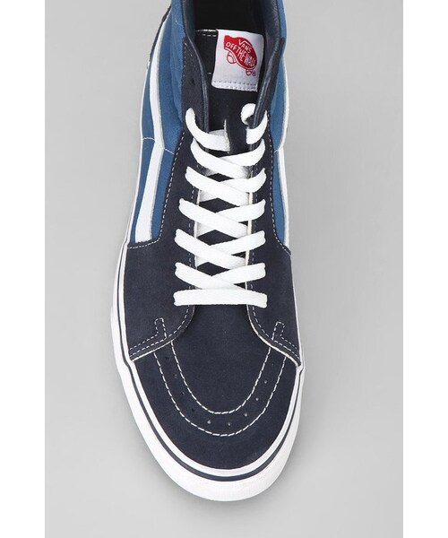 VANS（バンズ）の「Vans Classic Sk8-Hi Men‘s Sneaker（スニーカー・メンズ・BLACK/NAVY・10.5/13/12/8/11.5/10/11/9.5/8.5/7/7.5/9）」の6枚目の写真