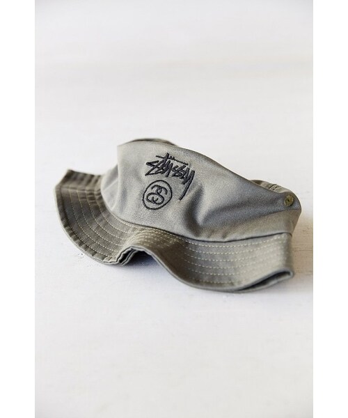 STUSSY（ステューシー）の「Stussy Stock Lock Bucket Hat（帽子・MAROON/BLACK/WHITE/OLIVE・S/M/L/XL）」の11枚目の写真
