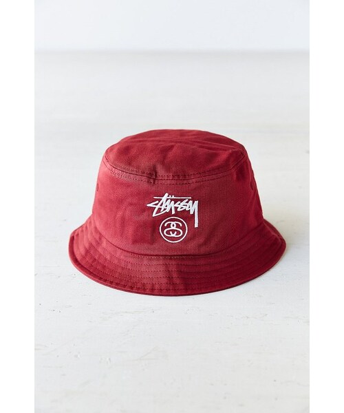 STUSSY（ステューシー）の「Stussy Stock Lock Bucket Hat（帽子・MAROON/BLACK/WHITE/OLIVE・S/M/L/XL）」の20枚目の写真